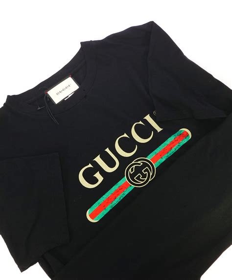 ebay vintage gucci t shirt|vintage gucci t shirt women.